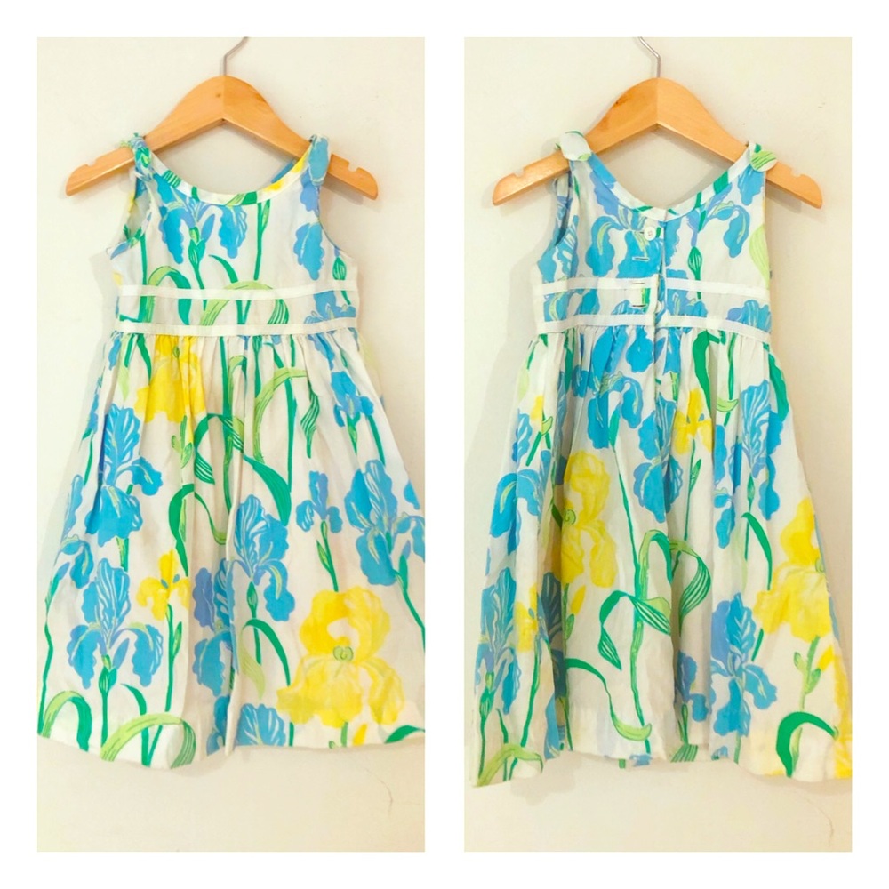 Toddler Lilly Pulitzer Blooming Irises SummerDress